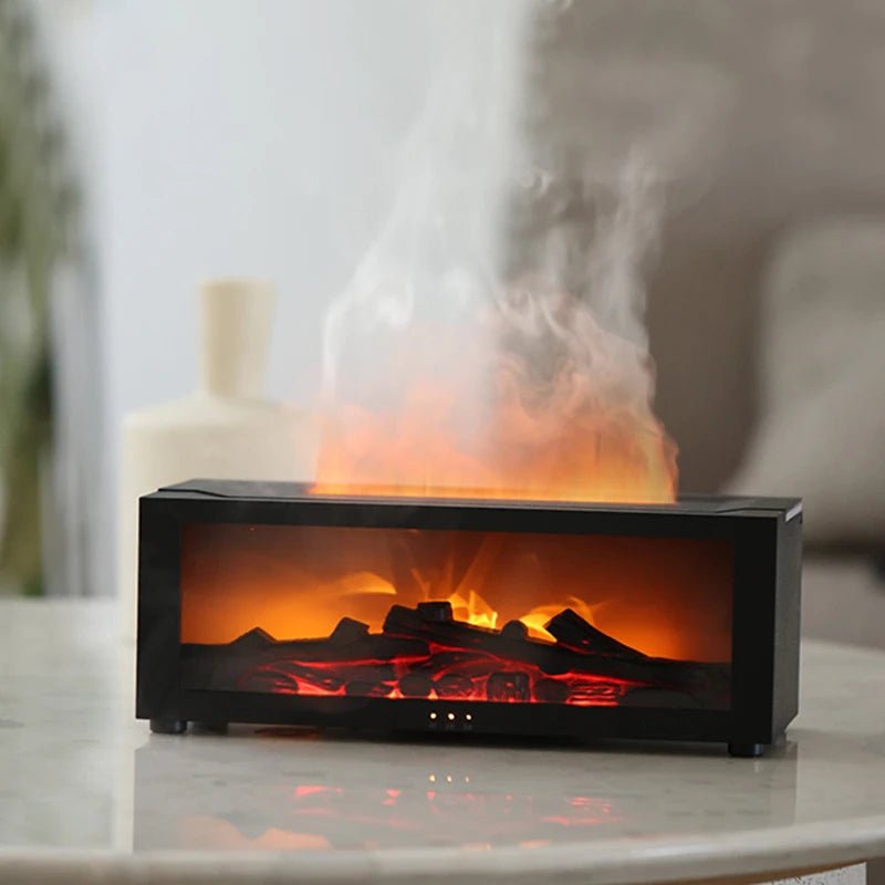 CosyFlame: Waterless Aroma Diffuser with Fireplace Effect - starbuyshop