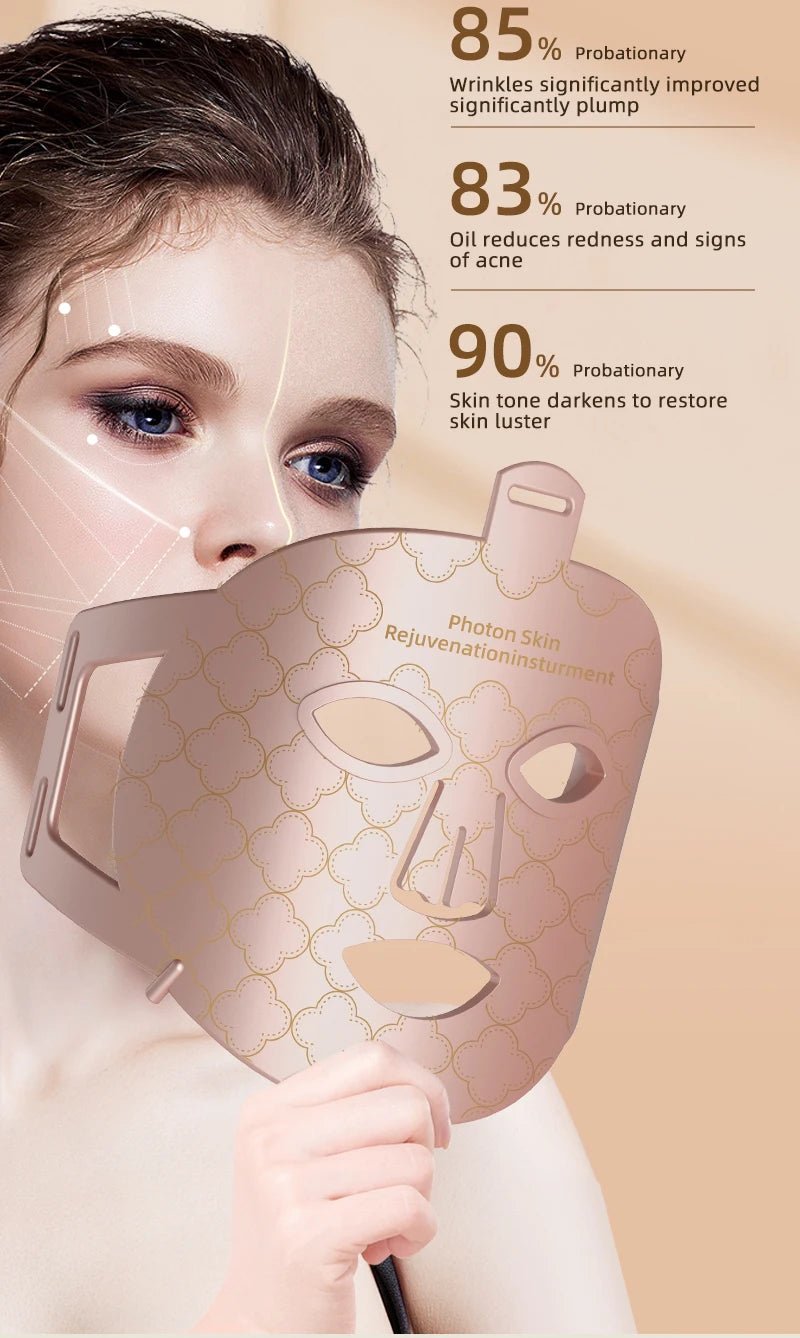 Luxury LED Facial Mask – Lift, Hydrate & Glow Hands - Free - starbuyshop