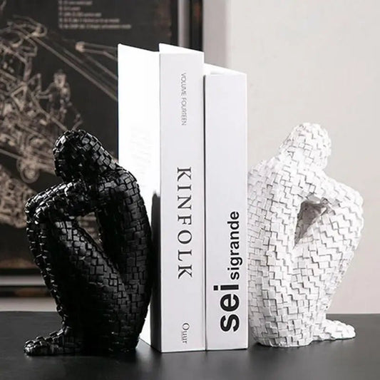 Nordic Thinker: Abstract Resin Sculpture - starbuyshop