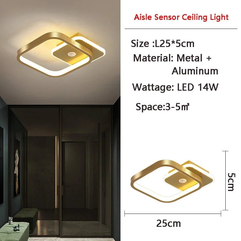 NordicSense: Motion - Activated LED Ceiling Light - starbuyshop