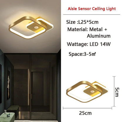 NordicSense: Motion - Activated LED Ceiling Light - starbuyshop