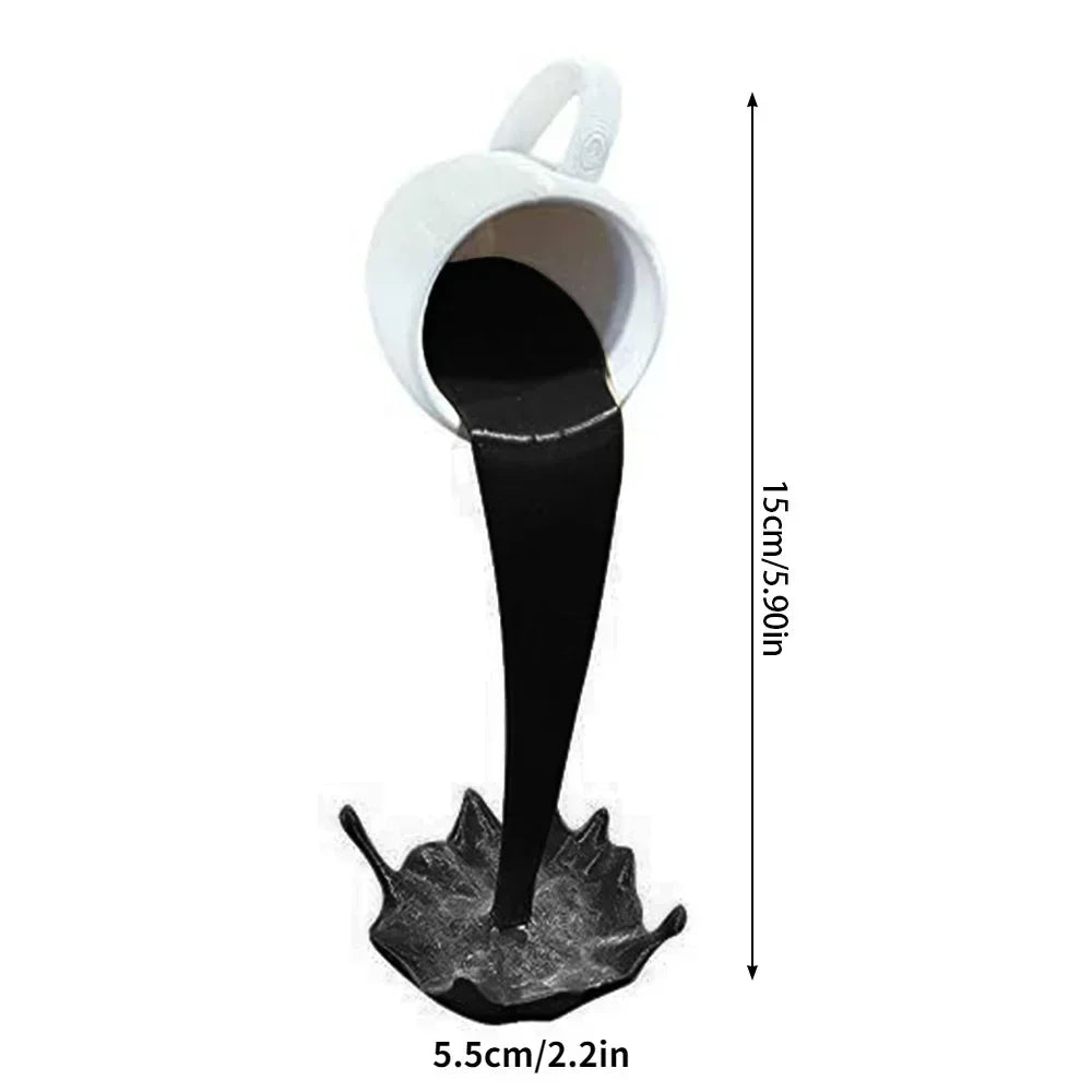 Suspended Coffee: Floating Mug Art Sculpture - starbuyshop