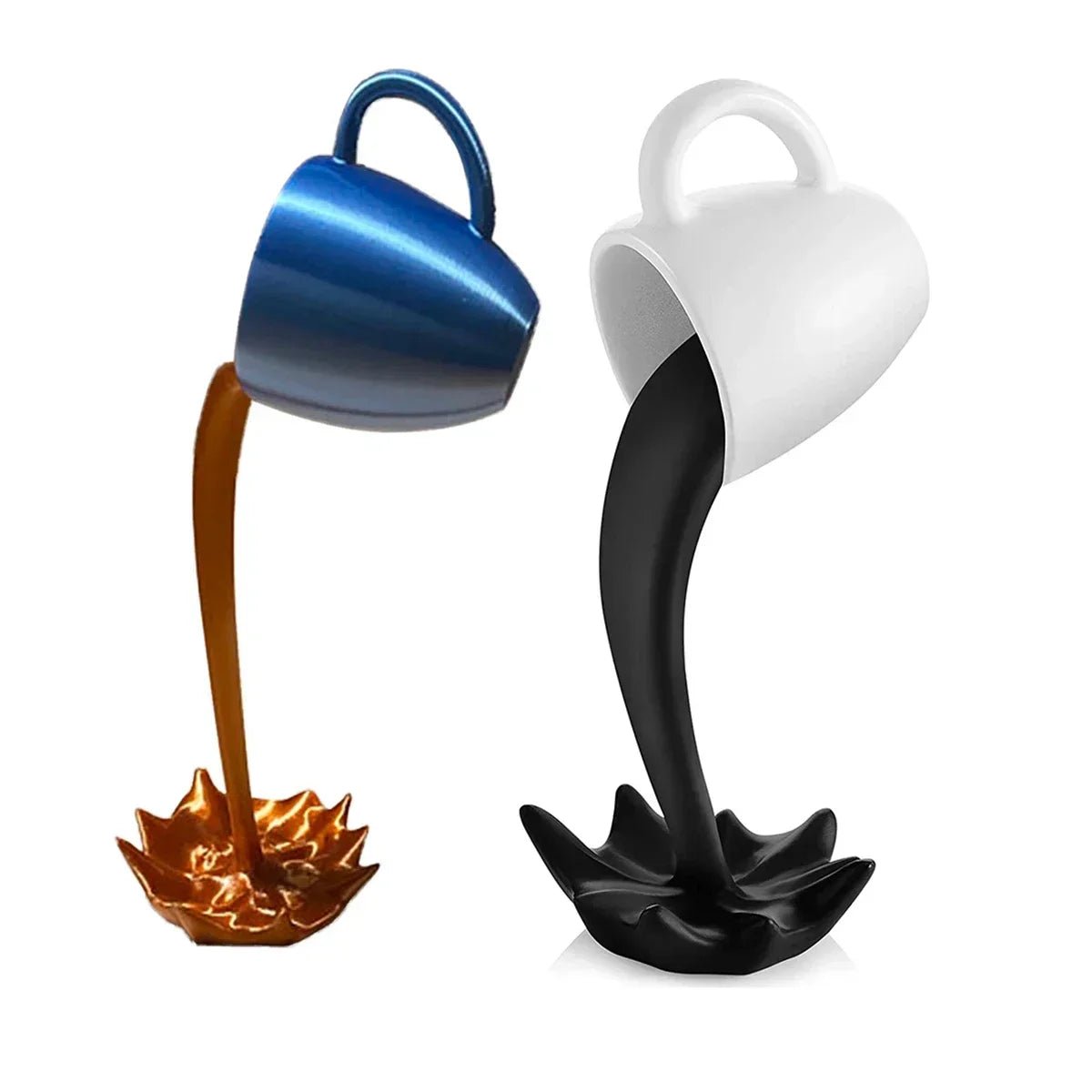 Suspended Coffee: Floating Mug Art Sculpture - starbuyshop