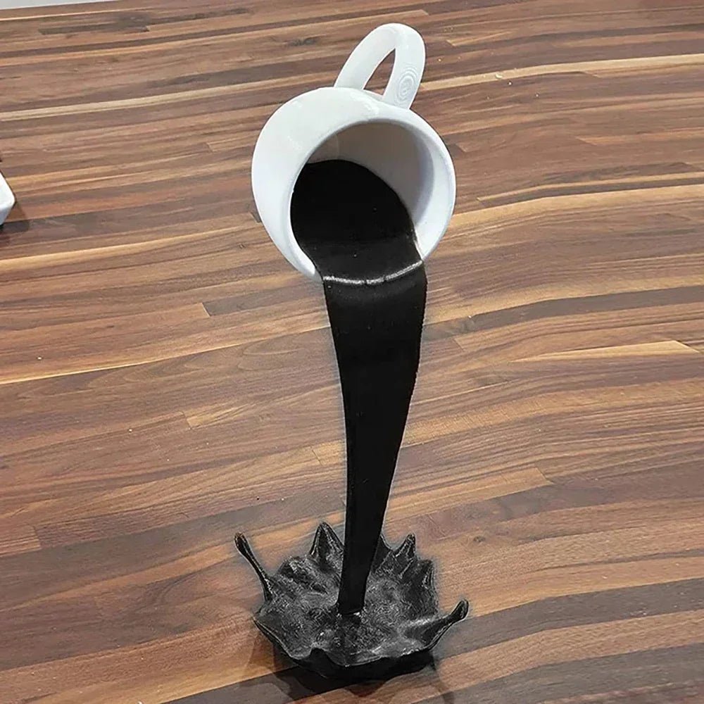 Suspended Coffee: Floating Mug Art Sculpture - starbuyshop