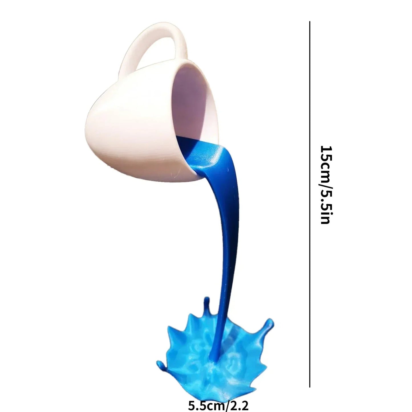 Suspended Coffee: Floating Mug Art Sculpture - starbuyshop