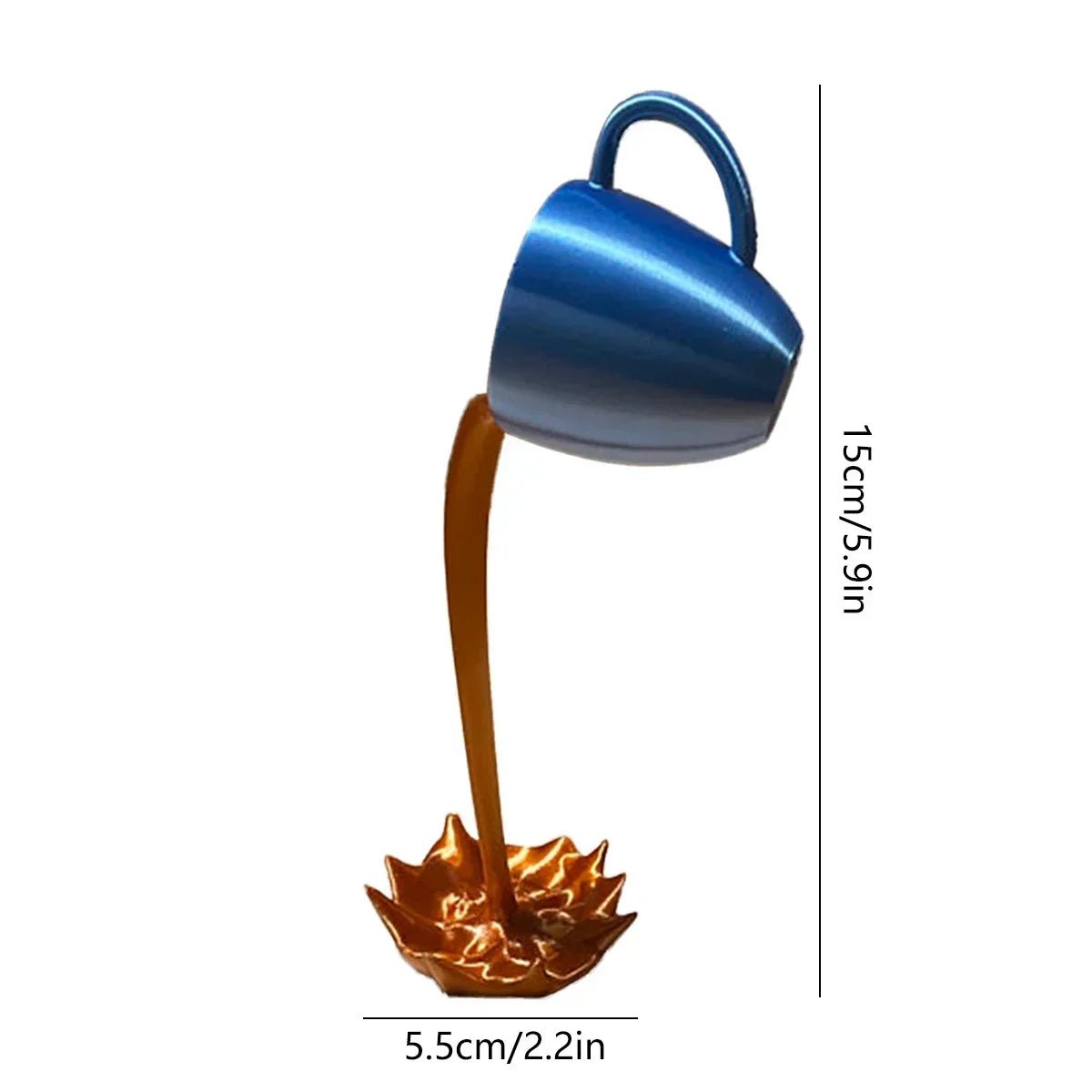 Suspended Coffee: Floating Mug Art Sculpture - starbuyshop