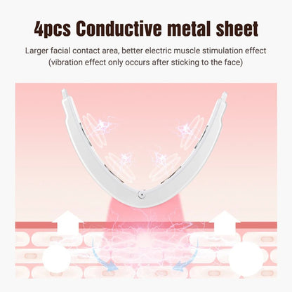 V - Shape Face Slimming Belt – Lift, Sculpt & Glow with LED & Heat Therapy - starbuyshop